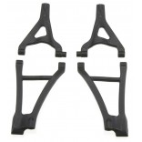 CONJUNTO DO BRAÇO DE SUSPENSÃO DIANTEIRO SUSPENSION ARM SET FRONT PARA 1/16 SLASH / KEM BLOCK TRAXXAS TRAX 7031